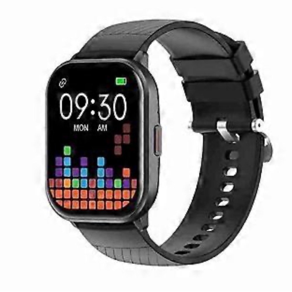 NIB Bravo 3 Black Smart Fitness Watch with Color Display